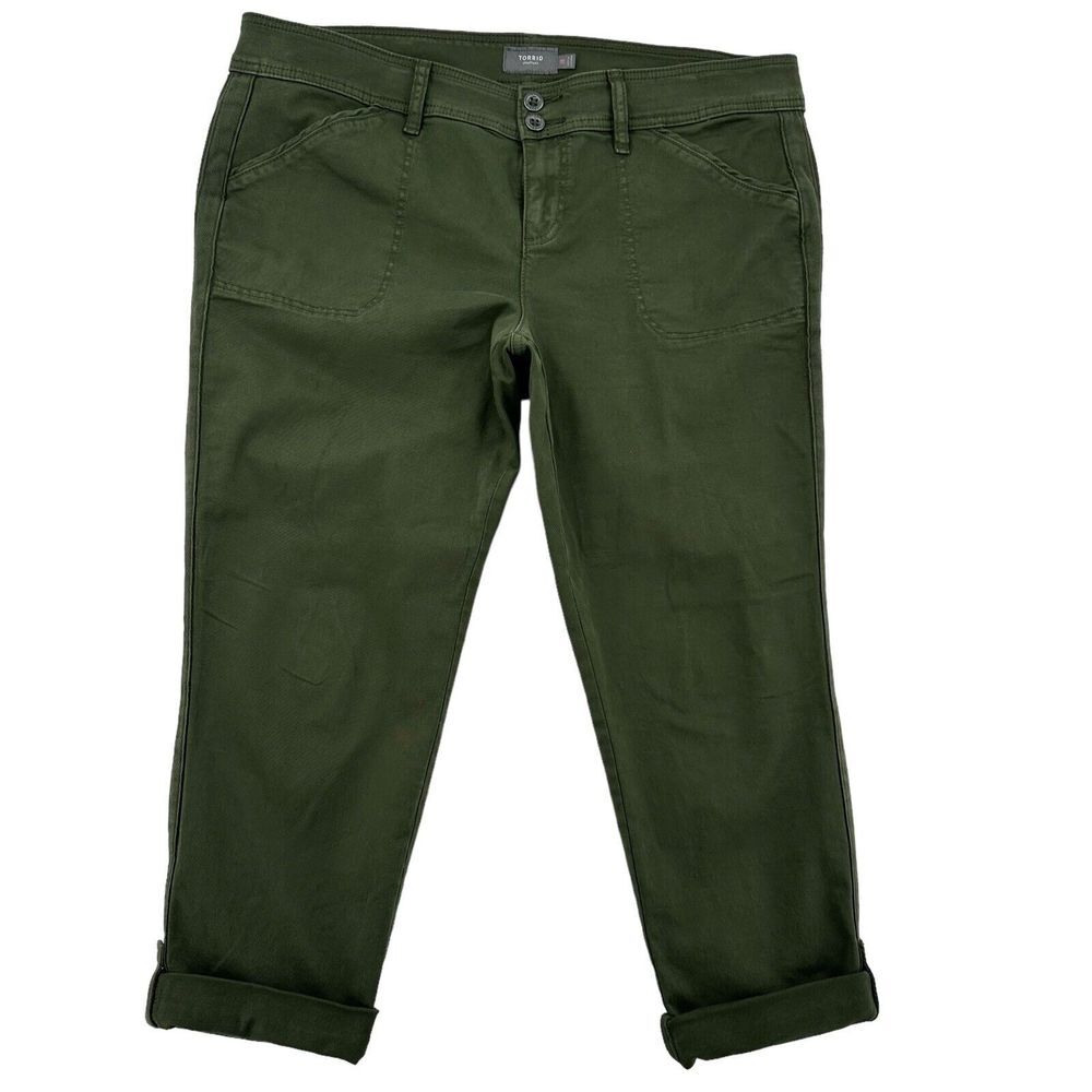 Olive Green Women's Jeans